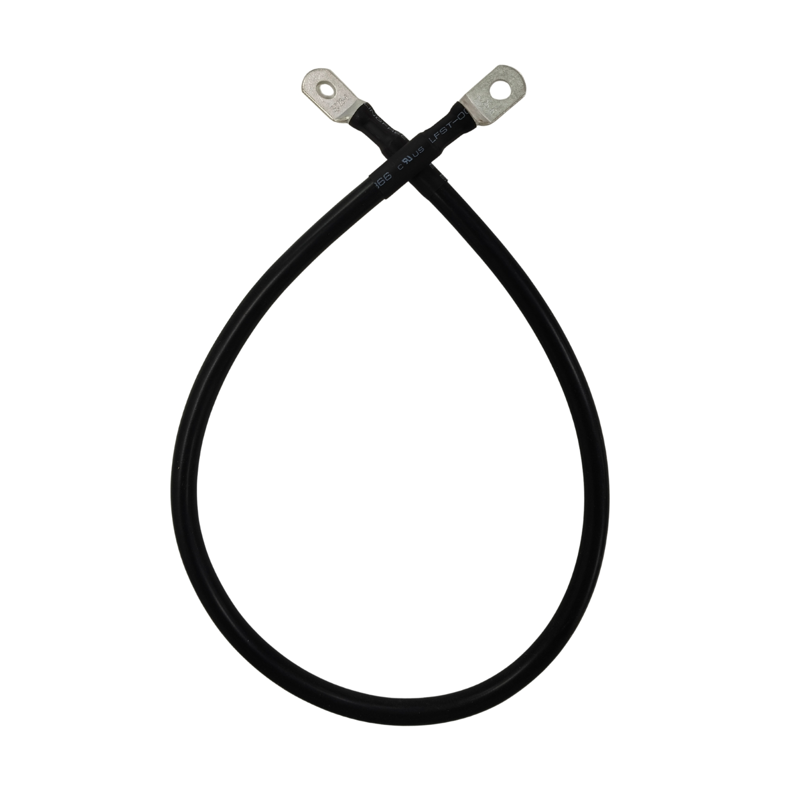 SILICONE WIRE 6AWG BLACK(SC25-6LUGS) 500MM
